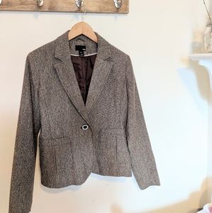 Brown blazer